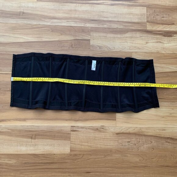 Maidenform Black Waist Trainer Cincher Corset Shapewear Size XL/8 - Picture 5 of 9